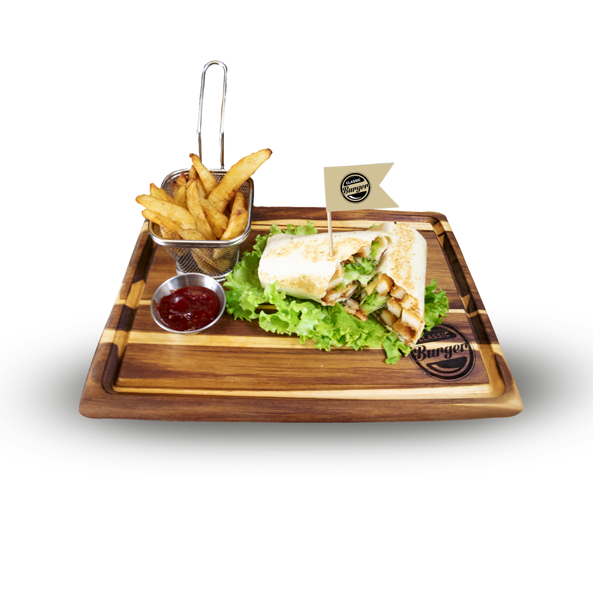 Wrap Supremo de Pollo